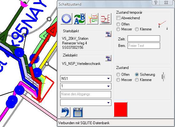 Schaltung in Grafik