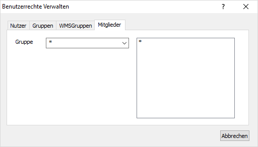 DialogVerwaltenTab4Mitglieder