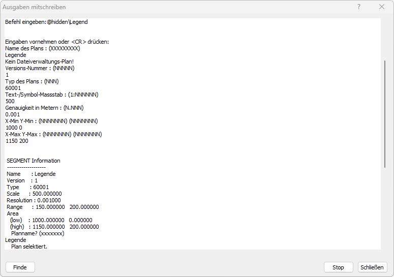 Ausgabe mitschreiben