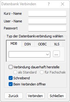 Datenbank Verbinden